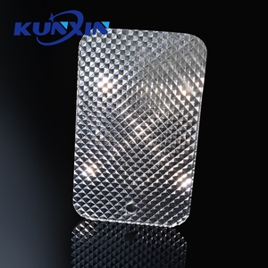 Kunxin 100% vật liệu mới PMMA nhựa rõ ràng kết cấu mô hình ugr lăng trụ khuếch tán tấm cho chiếu sáng - Product Image 4