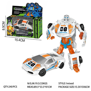 Éducation Enfants 2 en 1 Robot <span class=keywords><strong>Voiture</strong></span> Transformer Robots Enfants Garçons Jouets Transformer Robot Jouet <span class=keywords><strong>Voiture</strong></span> - Product Image 6