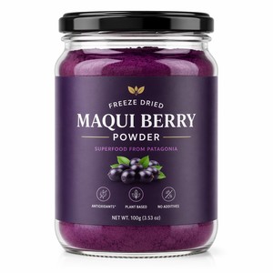 Polvo de Baya de <span class=keywords><strong>Maqui</strong></span> del Himalaya Liofilizado Natural 100% Puro de Grado Alimenticio LP-12 1kg Superalimento - Product Image 1
