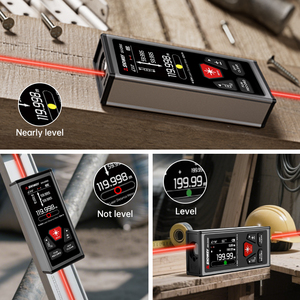 מד טווח לייזר כפול Sndway Sw-dr Sw-dg, דיגיטלי, מגנטי, נטען, עם אפשרות להתאמה אישית של לוגו, לכלי בנייה - Product Image 2