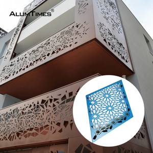 Système de panneaux muraux extérieurs industriels Alumtimes en aluminium, technologie de découpe laser, imperméable pour villa, hôtel, bâtiment - Product Image 5