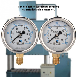 Kit de prueba hidráulica El juego completo de prueba de presión incluye un medidor digital para mediciones precisas - Product Image 2
