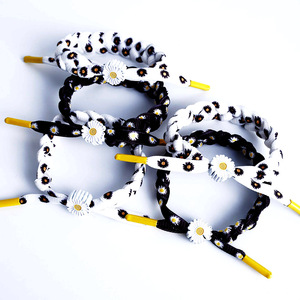 Daisy Woven <b>Bracelet</b> Floral Pattern Unisex Jewelry Gift for Students and <b>Couples</b> - Product Image 5