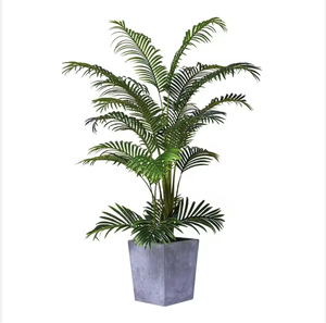 Palmera Artificial en Maceta de Plástico Ecológico al por Mayor, <span class=keywords><strong>Dypsis</strong></span> Lutescens, Decoración de Interiores para el Hogar y Hoteles, Uso en Pascua - Product Image 5