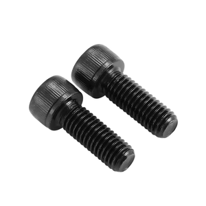 Plated Grade 12.9 <b>Socket</b> Head Cap Screws Oxidized Black Hexagonal <b>Socket</b> Bolts with Nuts - Product Image 3