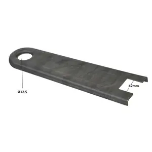 OEM Custom B-Serie Medizinische Bett teile Hochpräzise Edelstahl Metall Stanz teile Stahl kanal