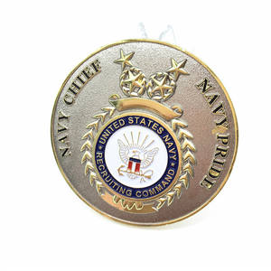 <span class=keywords><strong>Moneda</strong></span> de desafío naval chapada en oro y plata <span class=keywords><strong>Moneda</strong></span> de desafío en blanco 3D de metal personalizado de EE. UU. - Product Image 5