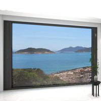 Ventana Triangular Personalizada de Aleación de Aluminio para Dormitorio, Ventana Fija de Aluminio con Vista Panorámica