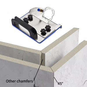 Support pour meuleuse d'angle, outil de coupe à chanfrein à 45 degrés pour carrelage, céramique, pierre, bricolage, OEM, ODM - Product Image 2