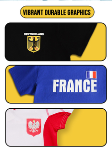 Francia Germania asciugatura rapida uniforme della squadra di <span class=keywords><strong>calcio</strong></span> magliette maglia da <span class=keywords><strong>calcio</strong></span> <span class=keywords><strong>abbigliamento</strong></span> - Product Image 6