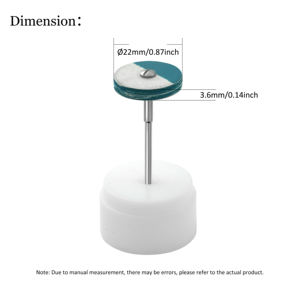 Nuovo Design Attrezzatura per Laboratorio Dentale Lucidatori Diamantati in Gomma Bicolore per Ceramica Adatti Universalmente per <span class=keywords><strong>Zirconia</strong></span>, Porcellana - Product Image 4