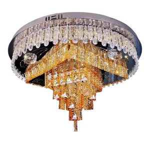Moderne Verlichting Indoor Decoratie Luxe Plafondlamp Armaturen Kristal Led Plafondlamp Plafondlamp Voor Slaapkamer Woonkamer