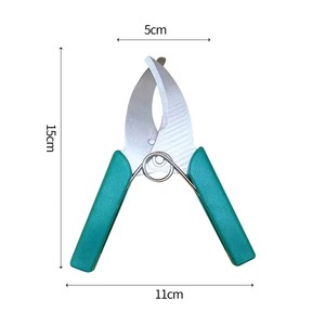 Sécateur de jardin manuel, outils à main, sécateur à lame en acier avec poignée en plastique, sécateur de jardin - Product Image 3