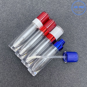 Tube de brillant à lèvres rond JIE MEI, 7 ml et 8 ml, le plus vendu, avec logo personnalisé, emballage cosmétique vide en plastique pour brillant à lèvres - Product Image 5
