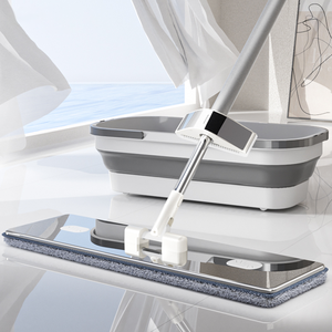 Hot bán Chất lượng cao có thể gập lại 10L 20L lít gấp làm sạch xô TPR Silicone vuông ráp nhựa lau xô - Product Image 6