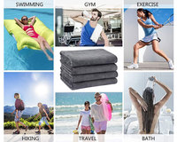 Cheap High Quality Custom Logo Microfiber Sports Towel Golf Yoga Gym Sports Sweat Towel Absorbent Quick Dry Microfiber Towel