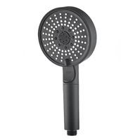 IProSan Douche à main pour salle de bain à 7 fonctions, douche à main avec arrêt d'eau à un bouton