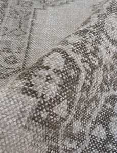 Tapis noué artisanal oriental antique 100 % fibre PET écologique et antibactérien à poils moyens épais (0,6-1 pouce) Durable - Product Image 3