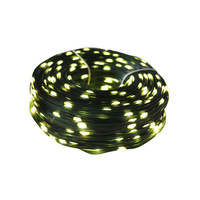 Nuevas Luces LED de Cadena para Decoración Navideña de Exterior, Impermeables IP65, de Bajo Voltaje, con Control Remoto, Decorativas para Jardín