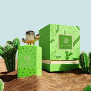 Botellas de Perfume de Vidrio Clásicas para Cosméticos, Se Aceptan Diseños Personalizados, Embalaje Ecológico Verde, en Venta - Product Image 3