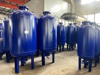 Réservoir tampon de 750 litres en acier au carbone avec diaphragme EPDM, réservoir à haute pression pour eau et air, neuf, pour usage en restauration
