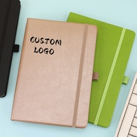 Cuaderno de sublimación A5, Impresión de logotipo personalizado, diario en blanco, cubierta de cuero, papelería personalizada, libro de Planificador de oficina