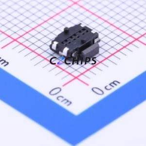 K2-1114UA-A4SW-06 Tactile Switch SMD Switch Single Pole Single Throw Rectangle Button 2.5N Horizontal Mount - Product Image 2