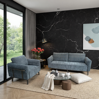 Canapé de bureau moderne compressé sous vide - Mobilier professionnel élégant pour projet de rénovation de bureau