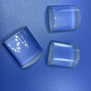 Lentille cylindrique plano-<span class=keywords><strong>convexe</strong></span>/<span class=keywords><strong>concave</strong></span> en silice fondue BK7 K9 CaF2 avec revêtement antireflet en <span class=keywords><strong>verre</strong></span> optique achromatique - Product Image 1
