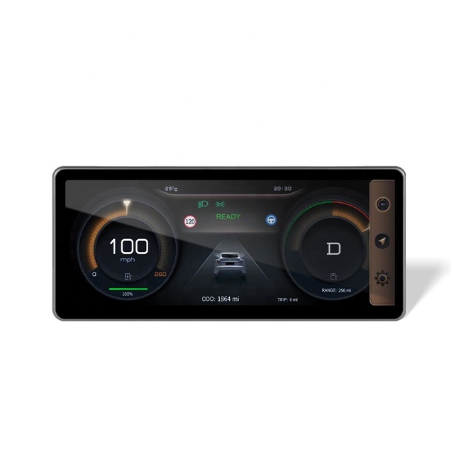 For Tesla Model3/Y Meter 9-inch Multifunction Display Head-up Support OTA Smart LCD Dashboard