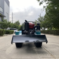 Motoculteur rotatif agricole sur chenilles à moteur diesel Wangong de Chine avec boîte de vitesses et moteur - Mini motoculteur rotatif