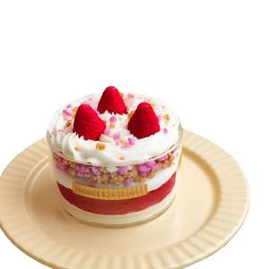 <span class=keywords><strong>Bougie</strong></span> artisanale en cire de soja et cire d'abeille, aromathérapie, mousse, gobelet, dessert, <span class=keywords><strong>g</strong></span>âteau, taro, chocolat, mangue, crème de fraise, cadeau créatif - Product Image 5