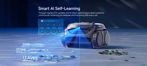 Robot de <span class=keywords><strong>piscine</strong></span> haut de gamme WYBOT C2 Vision avec <span class=keywords><strong>d</strong></span>étection par vision IA, escalade des parois, batterie au lithium longue durée, autonomie de 180 minutes pour <span class=keywords><strong>piscine</strong></span> extérieure - Product Image 4