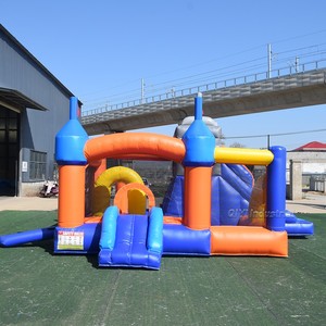 Château sautant gonflable pour enfants commerciaux parcours d'obstacles maison gonflable souffleur châteaux pleins d'entrain pour maison de rebond château gonflable - Product Image 1