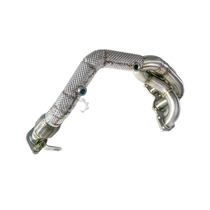 Collecteur d'échappement SS304 avec catalyseur pour Citroën C2 1.4L 1.6L 2006-2016, fixation directe avec bouclier thermique - Product Image 6