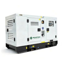 Groupe électrogène diesel silencieux 20kVA 30kVA 40kVA à faible bruit pour centre de données, station de télécommunications, bâtiment commercial
