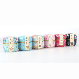 Bao Bì Sao Fancy Thiết Kế Tùy Chỉnh In Kín Nắp Đen Sâu Trắng Kín Cà Phê Rỗng Trà Kim Loại Vòng Tin Đóng Gói Lon - Product Image 5