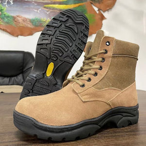 Botas de Nieve de Media Pantorrilla, Cuero Marrón con Parches, Forro Polar Cálido, Antideslizantes, Unisex, Tacón Bajo - Product Image 3