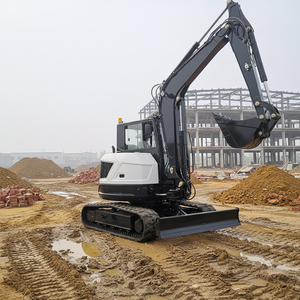 Escavatore Idraulico Cingolato EACHAN EPA EURO 5 da 6,5 Tonnellate per Miniera e Tunnel, <span class=keywords><strong>Tutto</strong></span> Terreno, con Motore Diesel e Carrozzeria Stretta per Lavori di Movimento Terra - Product Image 1