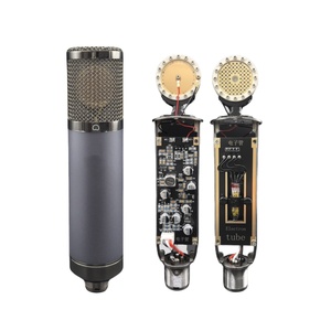 F51 Tube Microphone <span class=keywords><strong>Studio</strong></span> <span class=keywords><strong>Visual</strong></span> Tube Ensemble de microphones à condensateur professionnels pour l'enregistrement de choeur vocal - Product Image 1