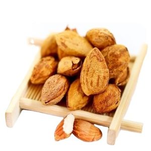Amandes entières grillées en coque, collation de noix croquante, arôme naturel, noix grillées à sec de qualité, produit pour la vente au détail, la vente en gros et l'utilisation culinaire - Product Image 3