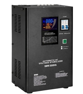 <span class=keywords><strong>KEBO</strong></span> 3000VA Regulador de voltaje de CA automático monofásico Pantalla LED Servomotor Tipo Cobre SMW Estabilizador montado en la pared - Product Image 1