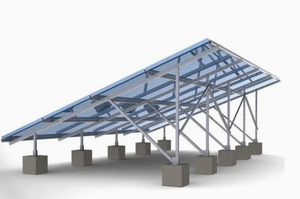 Système de montage solaire pour toit en tôle résistant aux intempéries à prix abordable pour entrepôt - Product Image 3