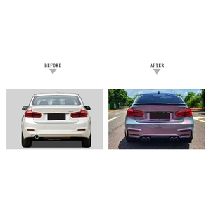 Kit de Carrocería F30 a F80 para <span class=keywords><strong>BMW</strong></span> F30 M3 2013-2018, Faldones Laterales, Tubo de Escape, Capó, Alerón, Rejilla, Kit de Carrocería F30 M3 - Product Image 6