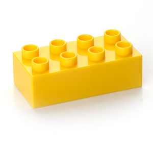 Jouet de construction classique 2x4 Moc DIY, blocs éducatifs Duplo en plastique ABS, blocs de construction de grande taille, modèle de briques de construction - Product Image 3
