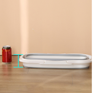 2025 Hot Bán Hình Chữ Nhật Có Thể Gập Lại Lau Xô Với Nắp Thân Thiện Với Môi Đa Chức Năng Di Động Hộ Gia Đình Lưu Trữ Nước - Product Image 4