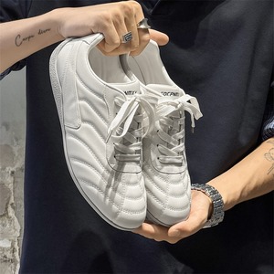 Zapatos informales de verano para hombre, ligeros, transpirables, con suela plana, zapatos para correr, diseño único, zapatos de entrenamiento, color sólido - Product Image 3