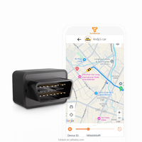Dispositivo OBD 4G con Protocollo JT808, API Aperta, Self-Server, Geofencing in Tempo Reale, Senza Canone Mensile, Localizzatore GPS OBD per Flotte e Veicoli
