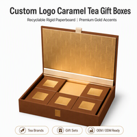 Boîte cadeau portable rigide magnétique noire et or de luxe, étanche, avec insert personnalisé pour chocolats, thé, bougies, miel et bijoux