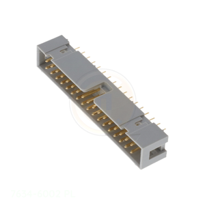 原装 HDR SOCKET LOW PROFILE 34 POS 接头公头引脚 7634-6002 <span class=keywords><strong>PL</strong></span> 矩形连接器 - Product Image 1